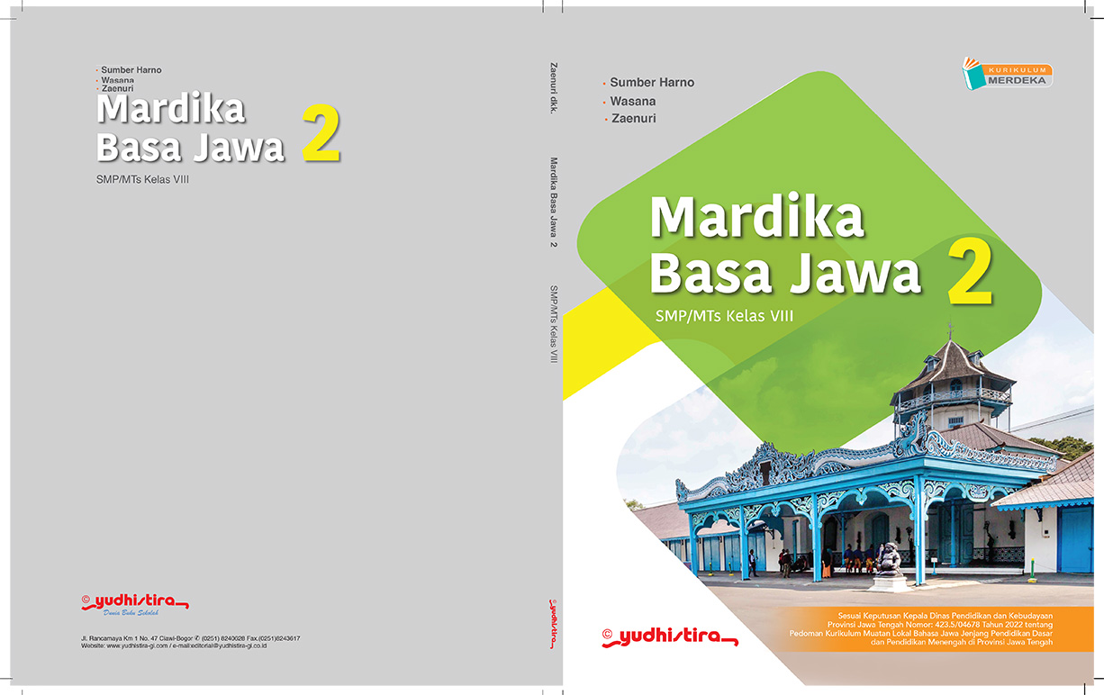 Mardika Ngleluri  Basa Jawa 2 Kelas VIII SMP/MTS