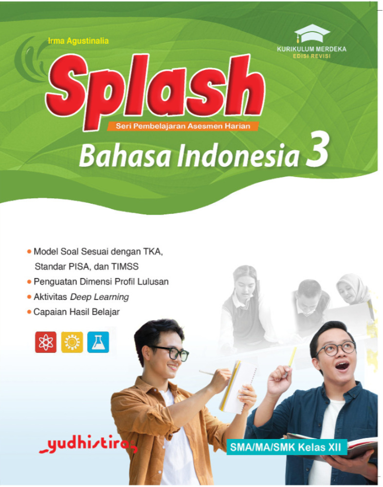 Splash Bahasa Indonesia 3 SMA/MA/SMK Kelas XII