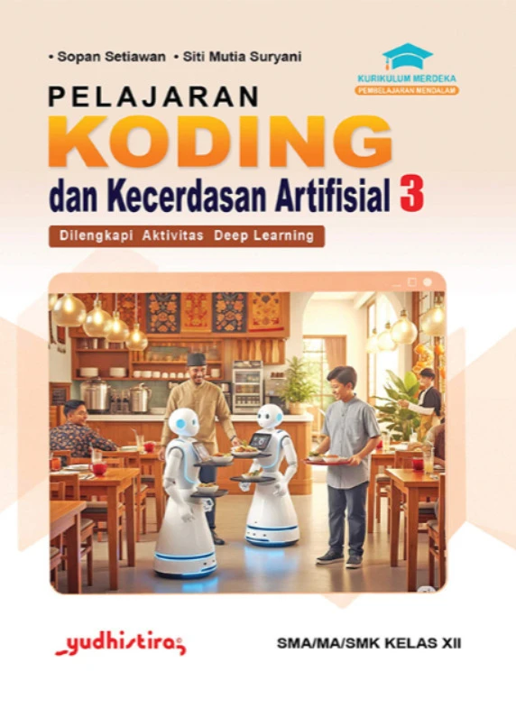 Pelajaran Koding dan  Kecerdasan Artifisial 3 SMA/MA/SMK Kelas XII